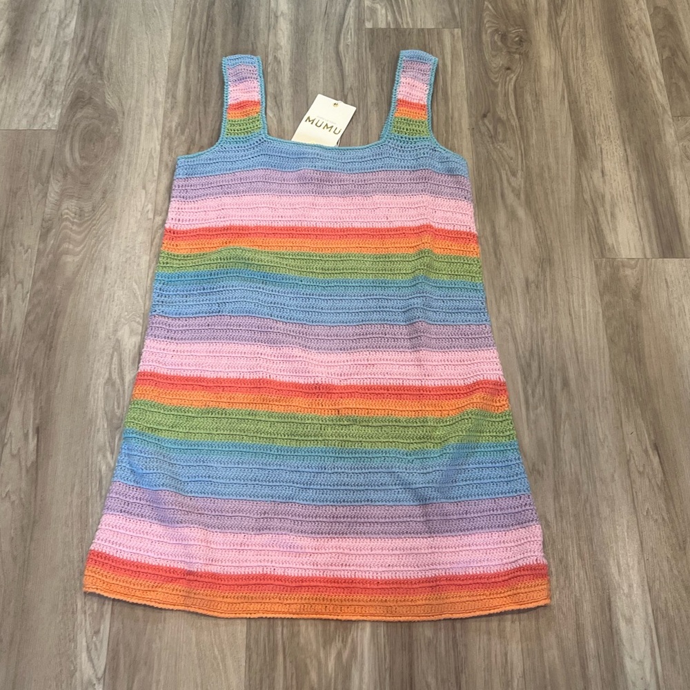 Show Me Your MuMu Multicolor Knit Top